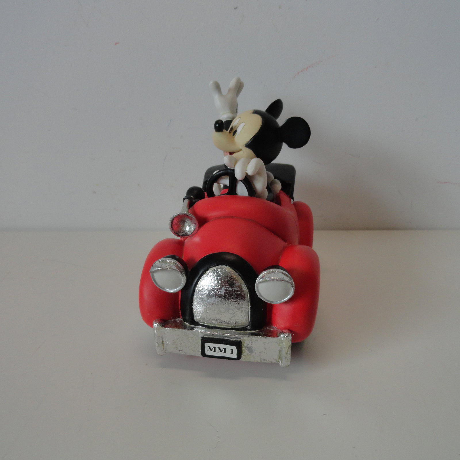 Mickey Mouse in his red car (1 of 12)