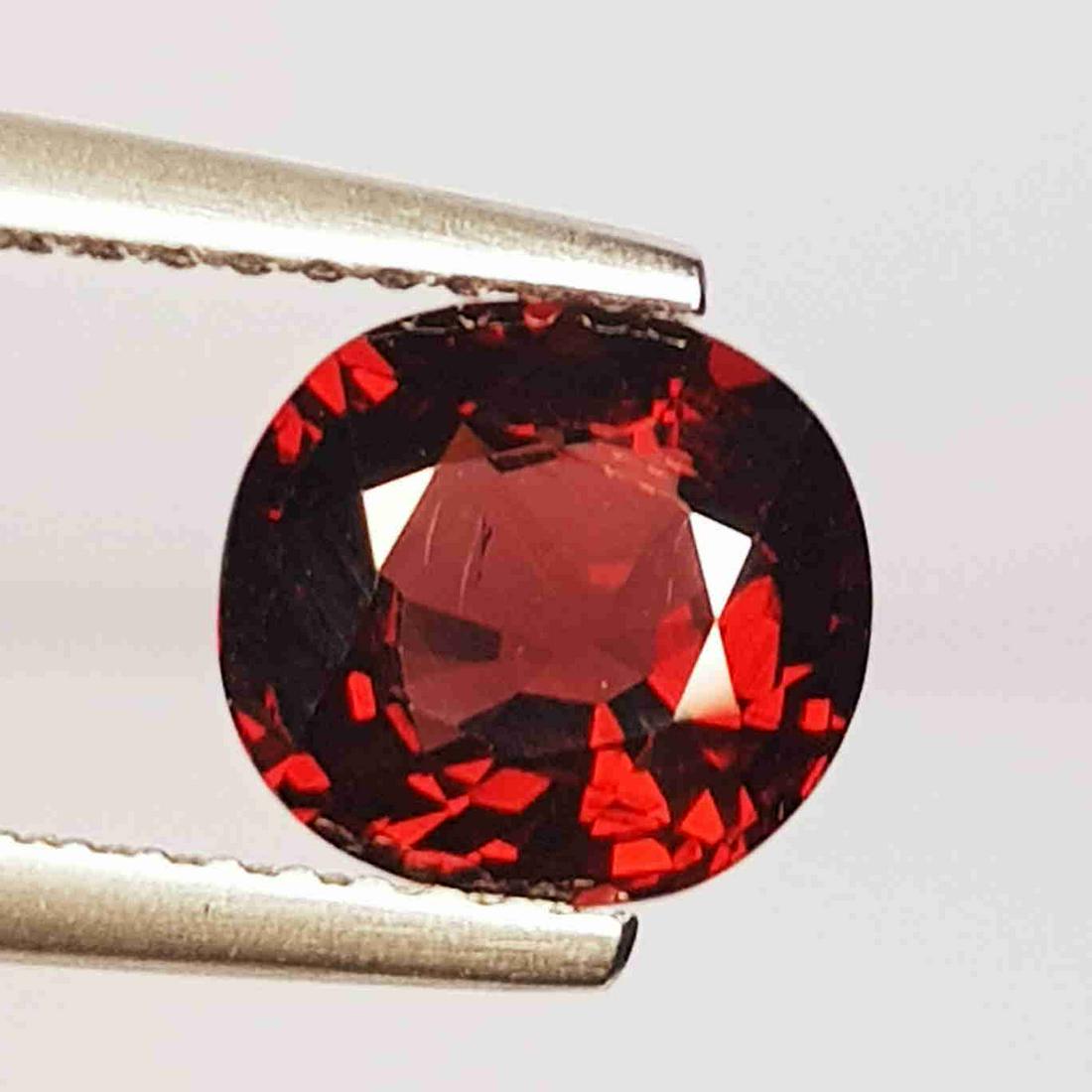 2.00 Ct Top Grade Cushion Cut Natural Rhodolite Garnet (1 of 5)