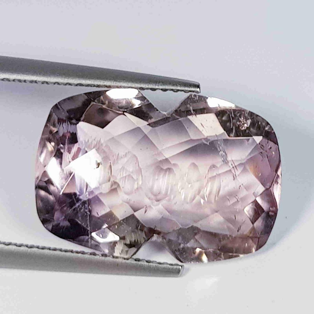 11.95 ct Natural Ametrin Rectangle Flower Cut (1 of 5)