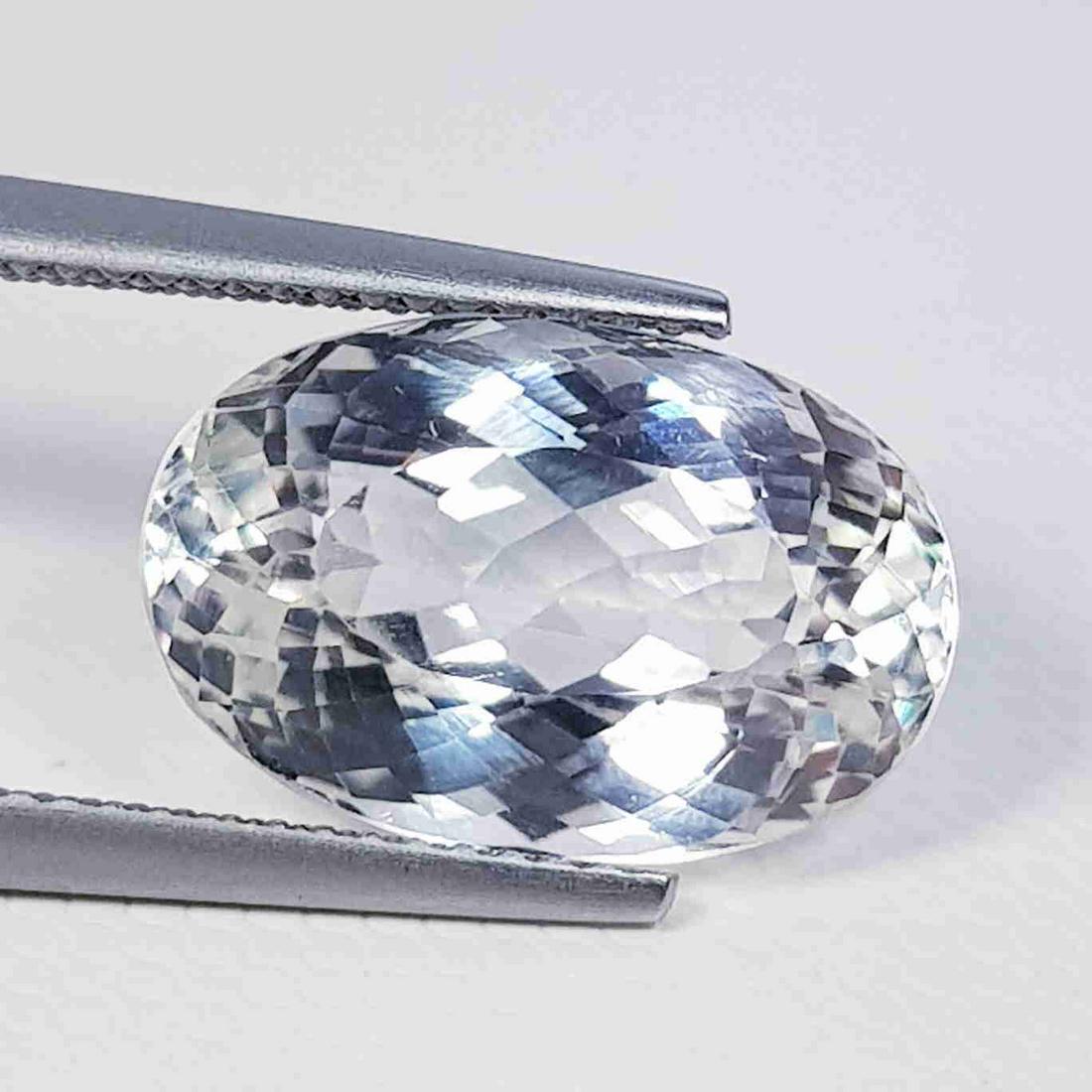 8.76 ct Natural Pink Kunzite Oval Cut (1 of 5)