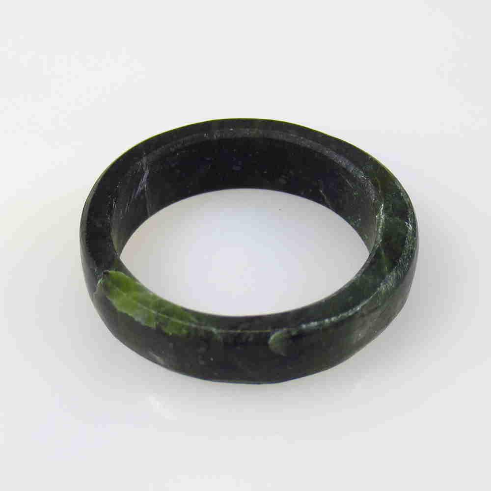 10.42 Ctw Natural Dendrite Opal Round Ring (1 of 2)