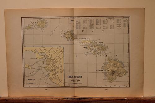 1897 Map of Hawaii (1 of 3)