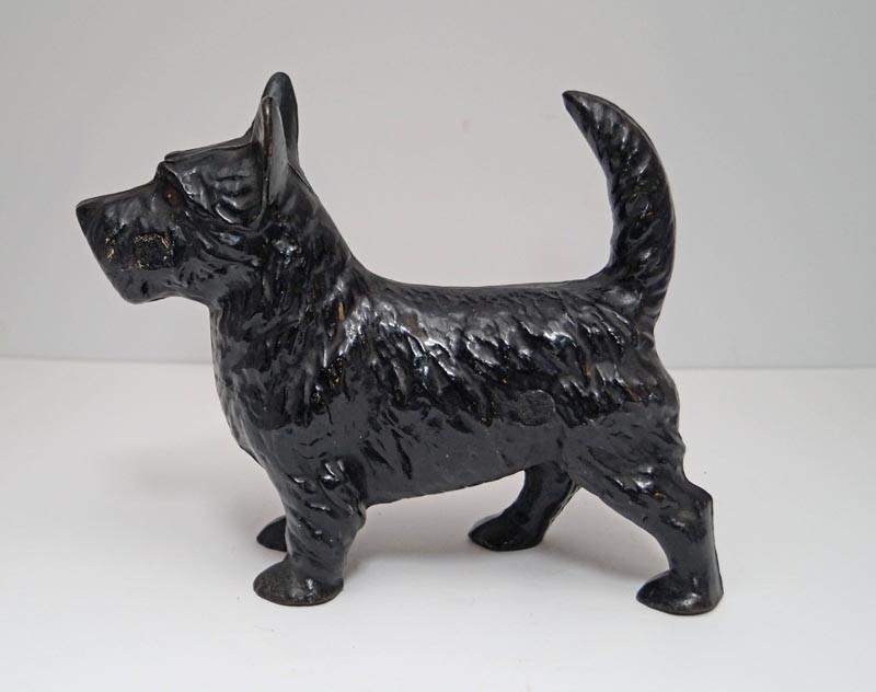 Standing Scottie Dog Cast Iron Doorstop (1 of 6)