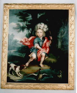 An oil on canvas painting of Sir Thomas Pope-Blount as