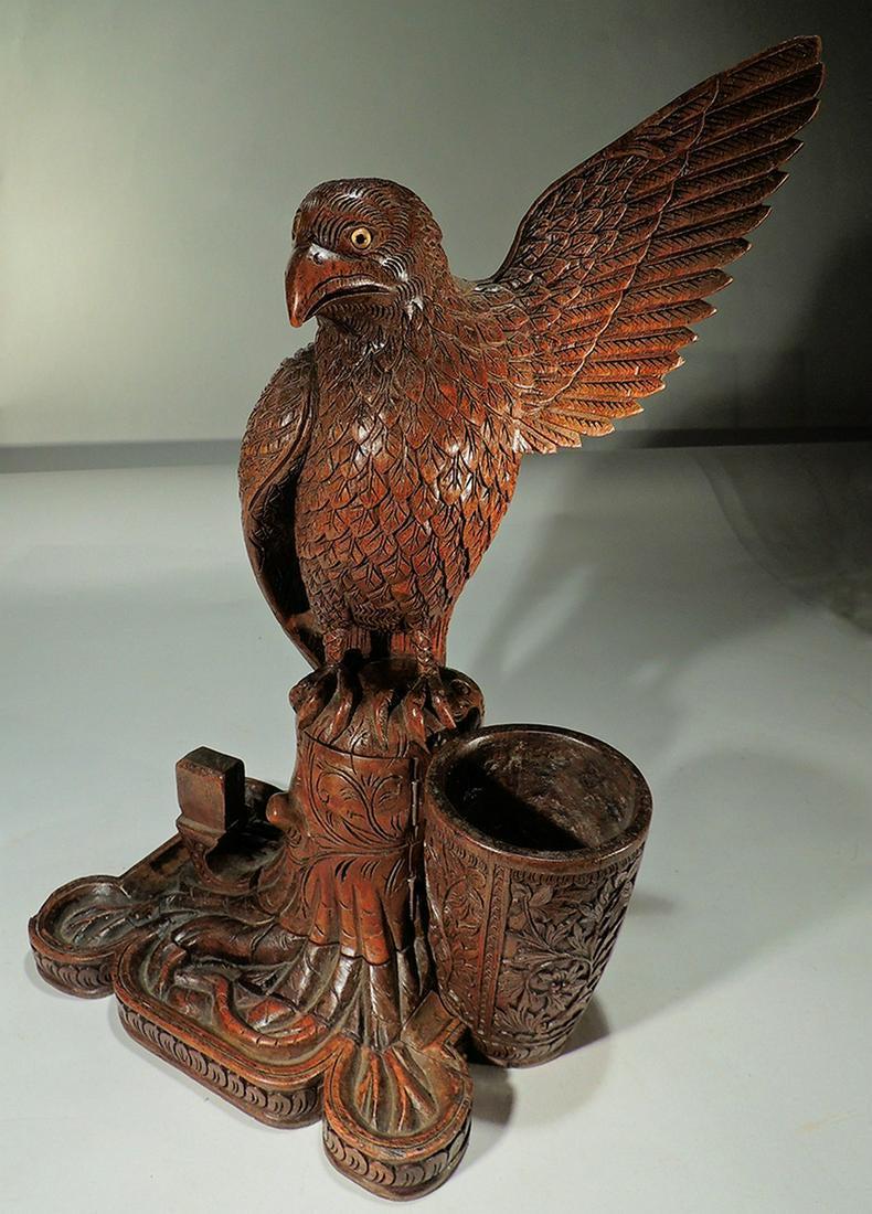 Black Forest Type Eagle Tobacco Stand (1 of 6)