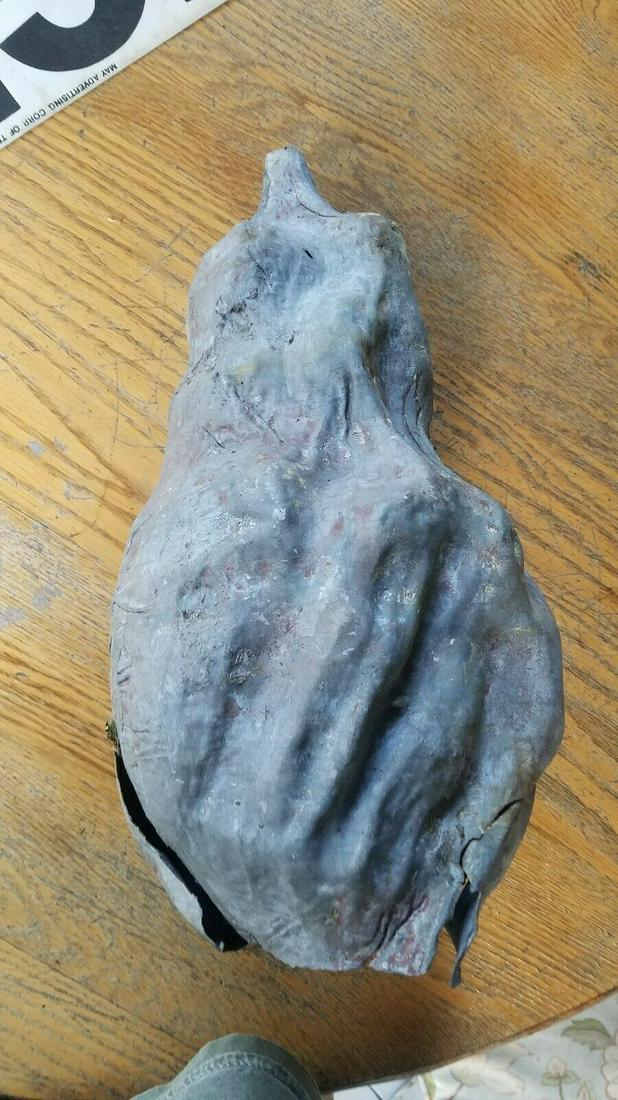 Zinc finial flame antique 12" (1 of 3)