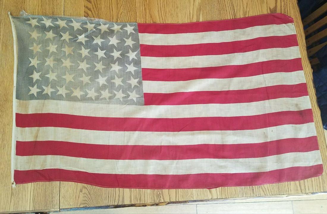 44 Star Flag - Parade Flag - 20 x 35 Wyoming 1890 (1 of 5)