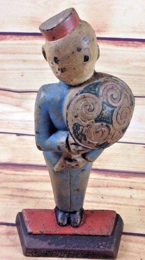 Rare Hubley Doorstop The Messenger Designed By Fish (1 of 7)