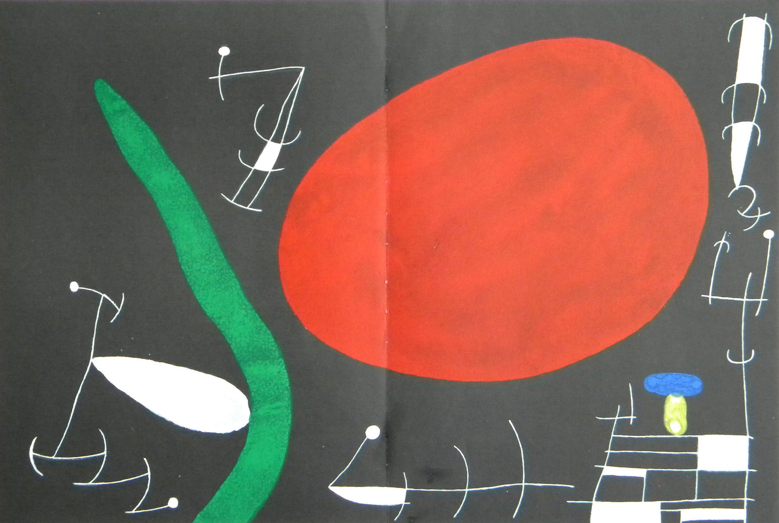 Joan Miro lithograph | L'Oiseau Solaire, L'Oiseau (1 of 1)