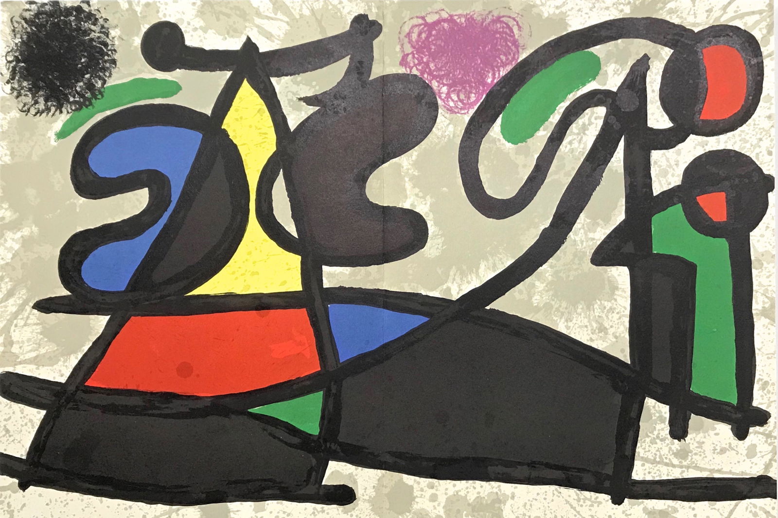 Joan Miro lithograph, 1970 (1 of 1)