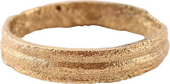 RARE VARIATION VIKING WEDDING RING, SIZE 3 ¼ (1 of 3)