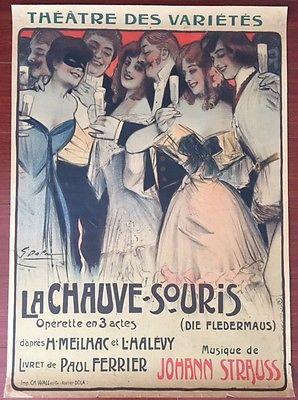 La Chauve Souris - Art by Georges Dola (1904) French (1 of 1)