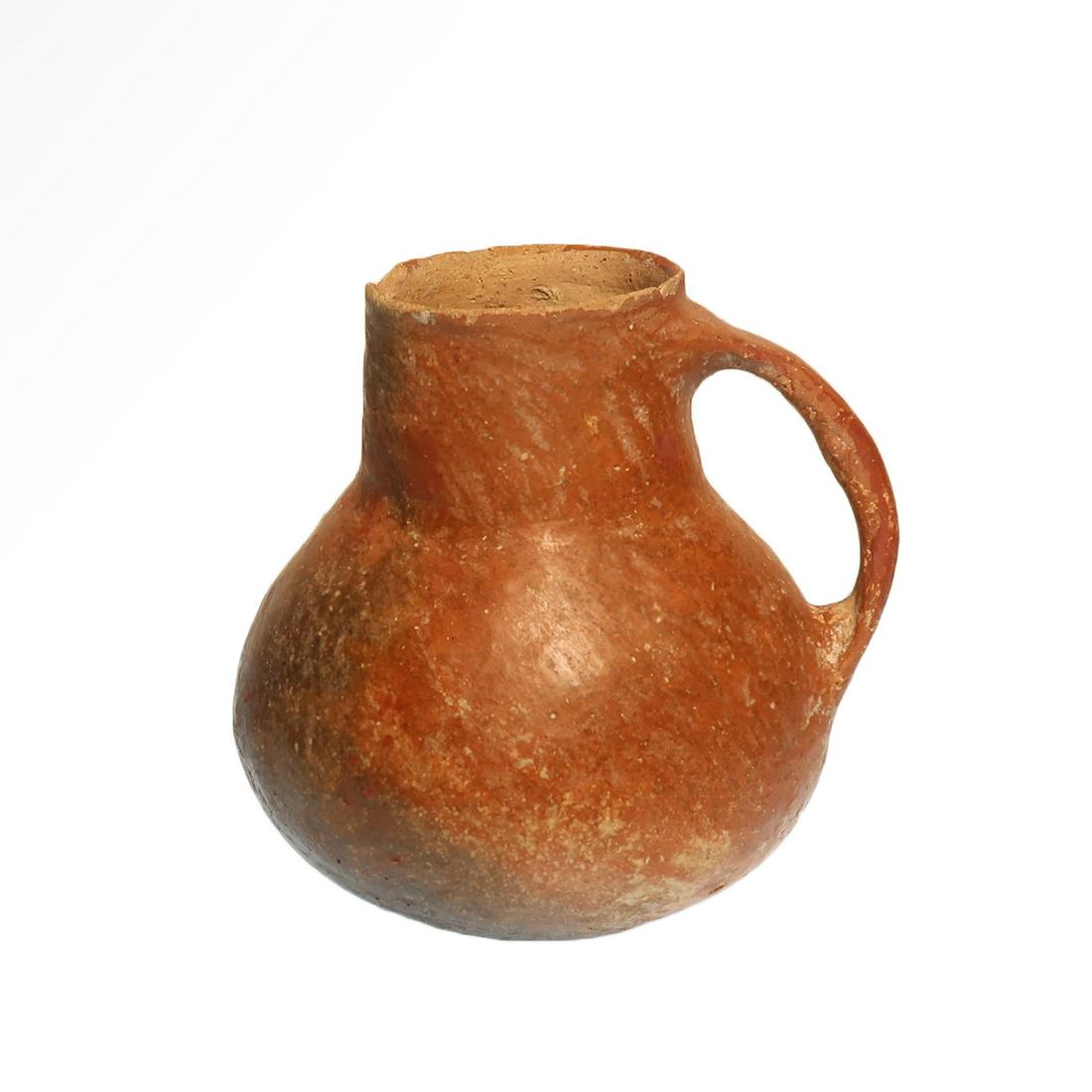 Cypriot Red-Glazed Terracotta Jug, Early Bronze Age II (1 of 6)
