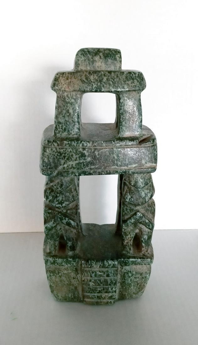 Mezcala green stone temple (1 of 3)