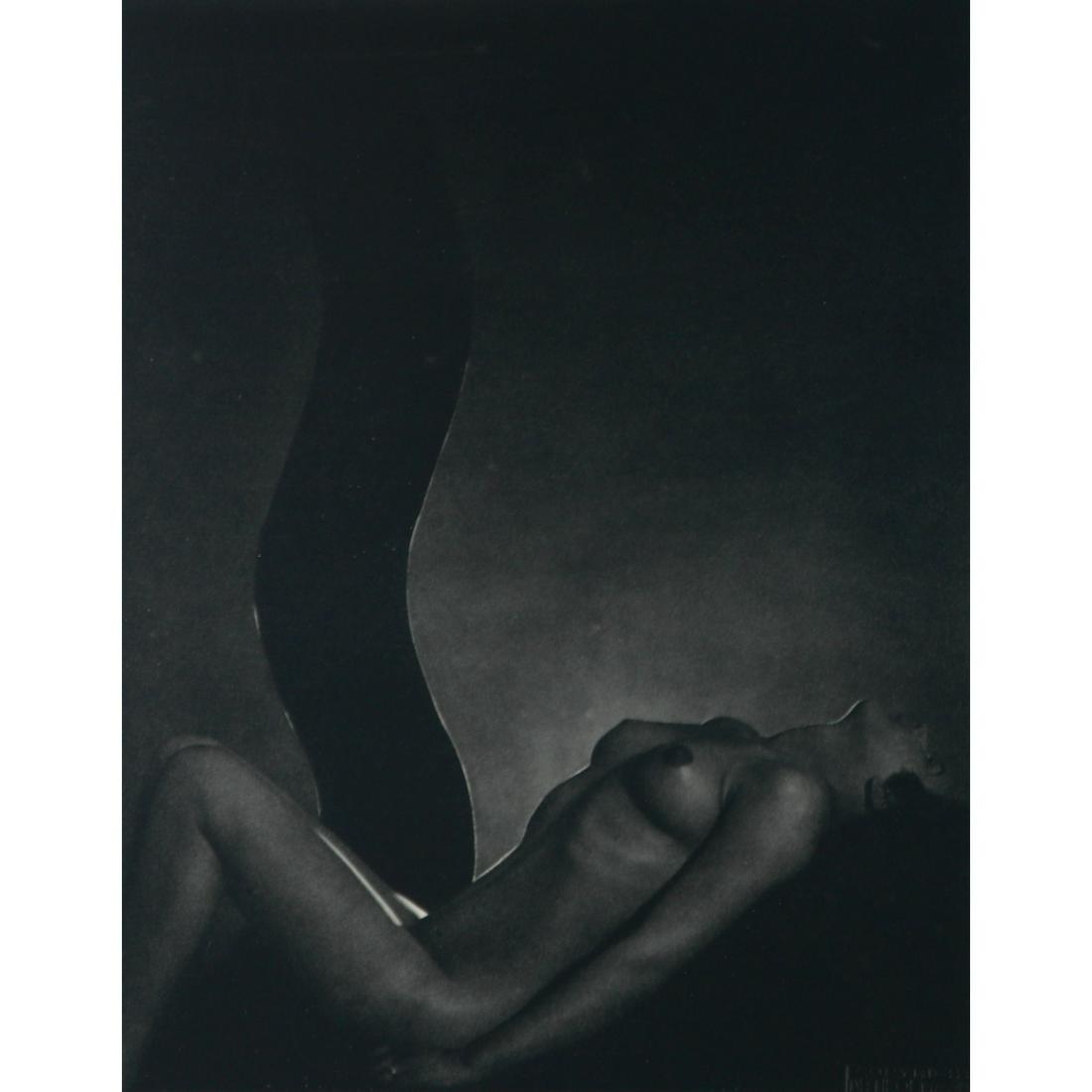 DRTIKOL - Nue: Artist: DRTIKOL Print Title: Nue Medium: Sheet-fed Gravure Printing Date: 1930's Printed in France Image size approx. 9 x 7 inches Frantisek Drtikol (1883-1961) was a Czech photographer whose photos e