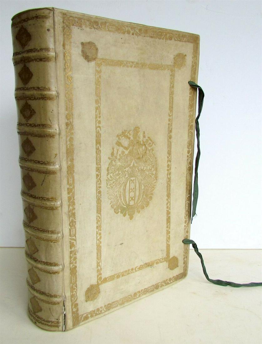 1689 GREAT VELLUM PRIZE BINDING FOLIO CLAUDII SALMASII (1 of 20)