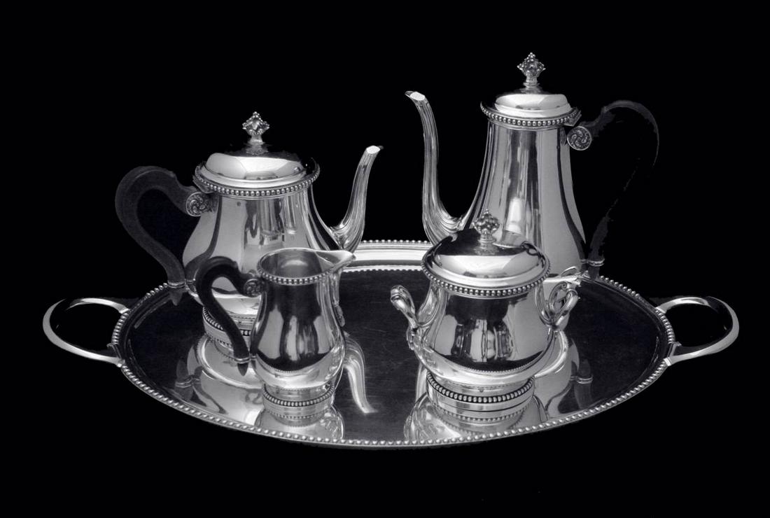 PUIFORCAT HERMES 5pc LOUIS XVI FRENCH 950 STERLING (1 of 12)