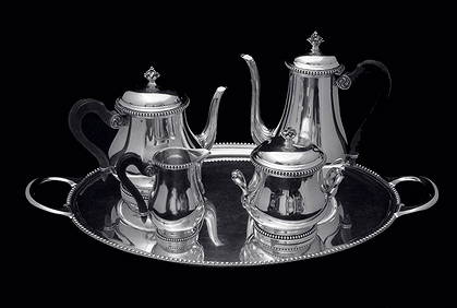 PUIFORCAT HERMES 5pc LOUIS XVI FRENCH 950 STERLING (1 of 12)