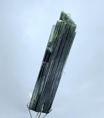 7 Gram Amazing Natural Touramline Crystal: Title: 7 Gram Amazing Natural Touramline Crystal Weight: 7 Gram Size/Dimensions: 45x12x10 mm Origin: Pakistan Reserve: $15.00 Shipping: Domestic: Flat-rate of $15.00 to anywhere within the contiguous 