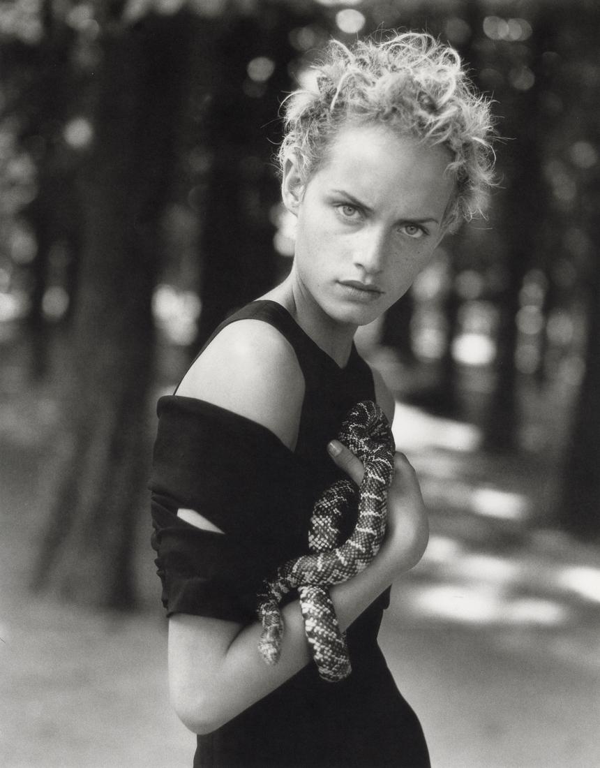 PATRICK DEMARCHELIER - Amber Valletta, Paris, 1993 (1 of 1)