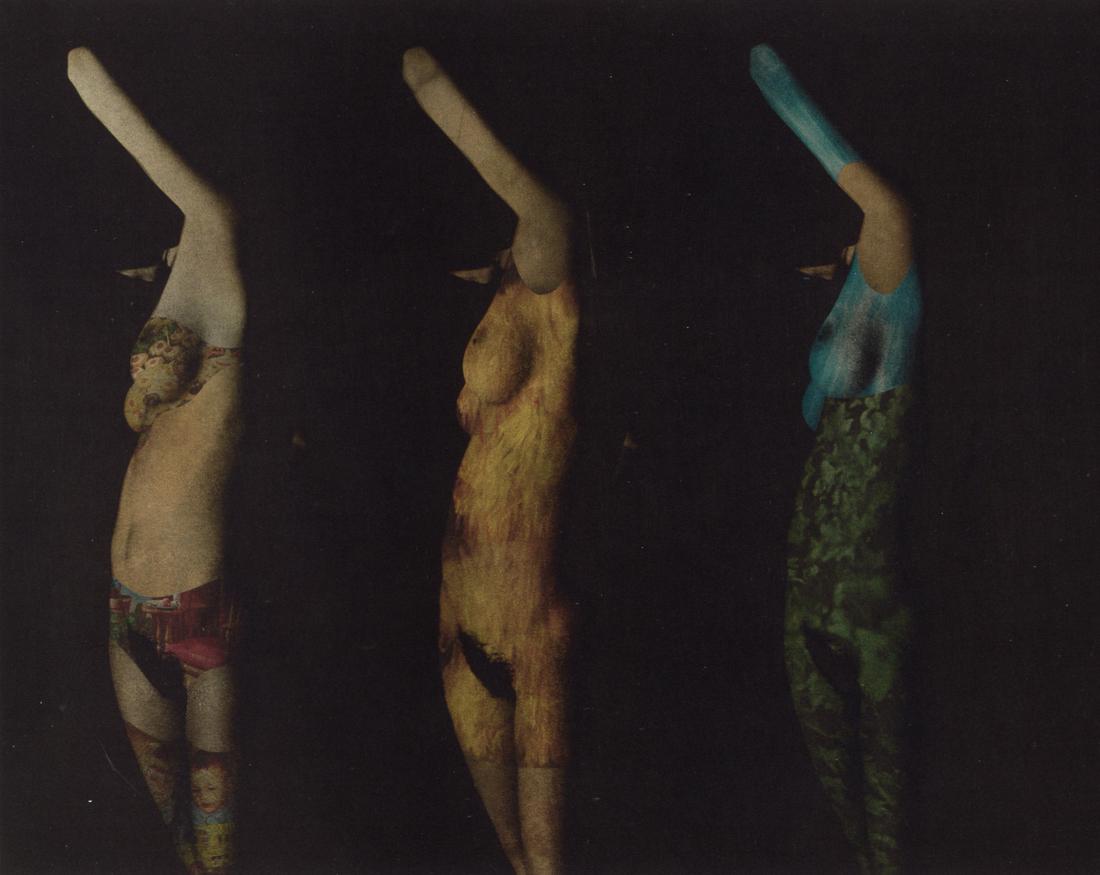 ROBERT HEINECKEN - Costumes of a Woman, 1966: Artist: Robert Heinecken Title: Costumes of a Woman, 1966 Medium: Photo Litho, 2014, Turkey Dimensions: 6.4x5.05" Description: Heat Wax Mounted on 8.5x11" Conservation Board Artist Bio: Robert Heineck