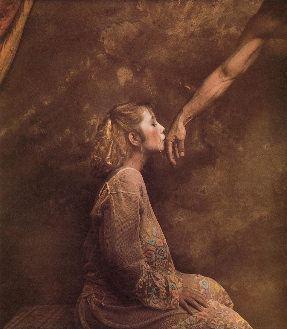 JAN SAUDEK - Deep Devotion of Valerie #363: Artist: Jan Saudek Title: Deep Devotion of Valerie #363 Medium: Photo Litho, 1991, Slovenia Dimensions: 9.1x10.45" Description: Heat Wax Mounted on 11x14" Conservation Board Artist Bio: Jan Saudek (19