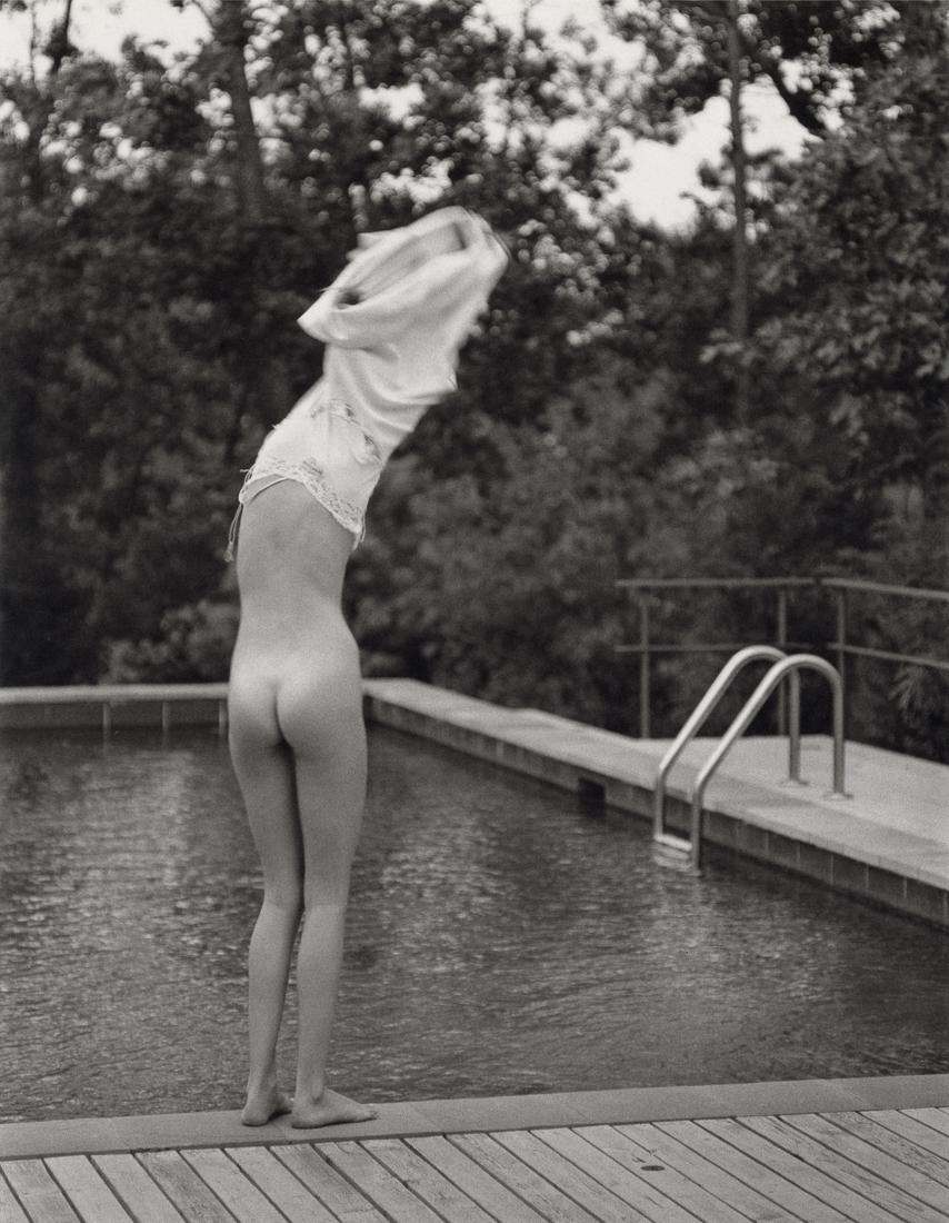 PATRICK DEMARCHELIER - Nude, East Hampton, NY, 1977: Artist: Patrick Demarchelier Title: Nude, East Hampton, New York, 1977 Medium: Photo Litho, 1997, USA Dimensions: 9.3x11.95" Description: Heat Wax Mounted on 12x16" Conservation Board Artist Bio: Patr