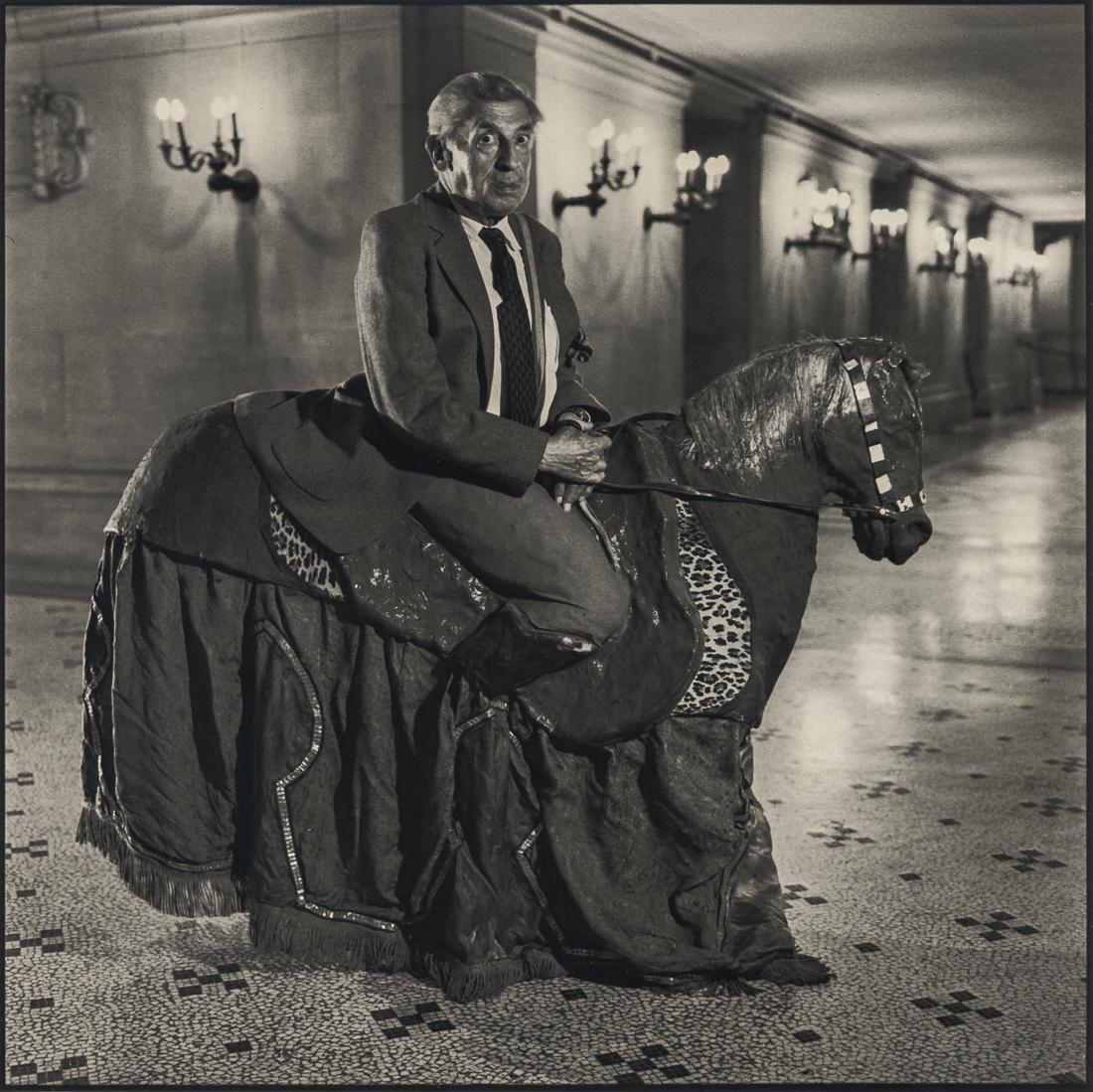 MARY ELLEN MARK - Maurice, Extra in Opera, 1988: Artist: Mary Ellen Mark Title: Maurice, Extra in Paris Opera, 1988 Medium: Photo Litho, 1991, USA Dimensions: 7.1x7.1" Description: Heat Wax Mounted on 8.5x11" Conservation Board Artist Bio: Mary Elle