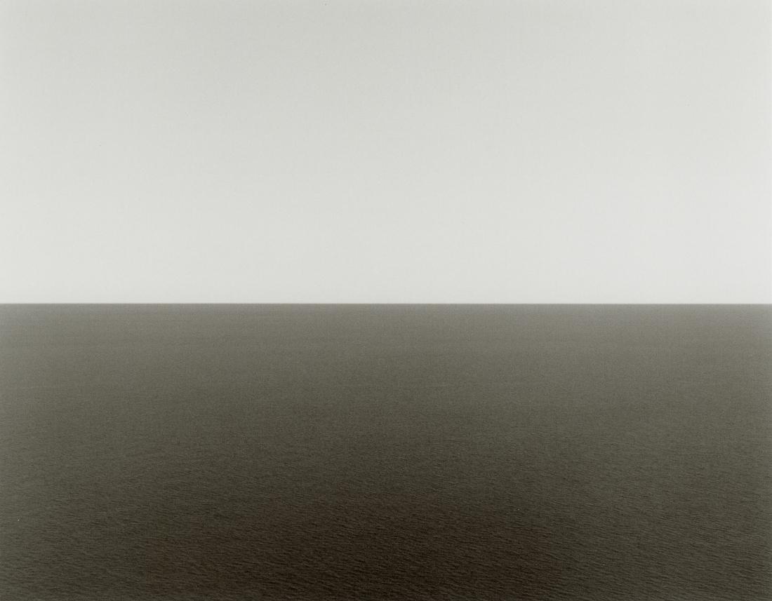 HIROSHI SUGIMOTO - Adriatic Sea, Gargano, 1990: Artist: Hiroshi Sugimoto Title: Adriatic Sea, Gargano, 1990 (Neg. 555) Medium: Photo Litho, 2019, Italy Dimensions: 8.45x6.6" Description: Heat Wax Mounted on 8.5x11" Conservation Board Artist Bio: Hi