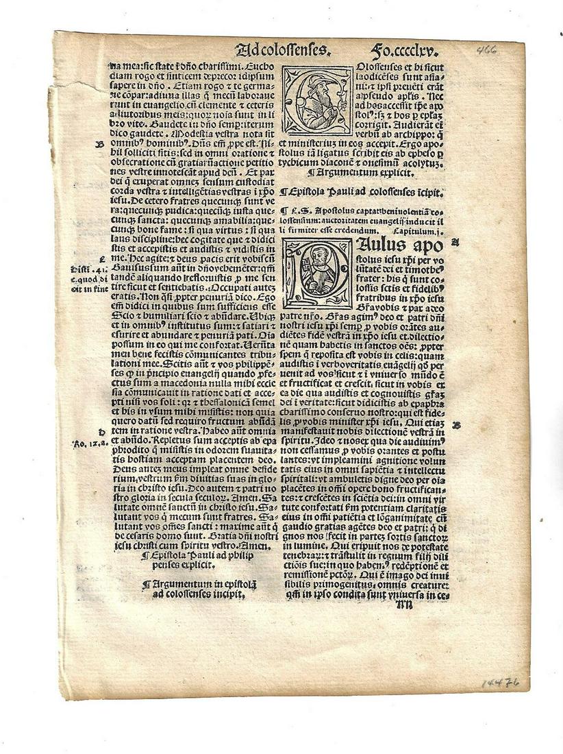 1514 Bible Leaf Portrait Initials (1 of 2)