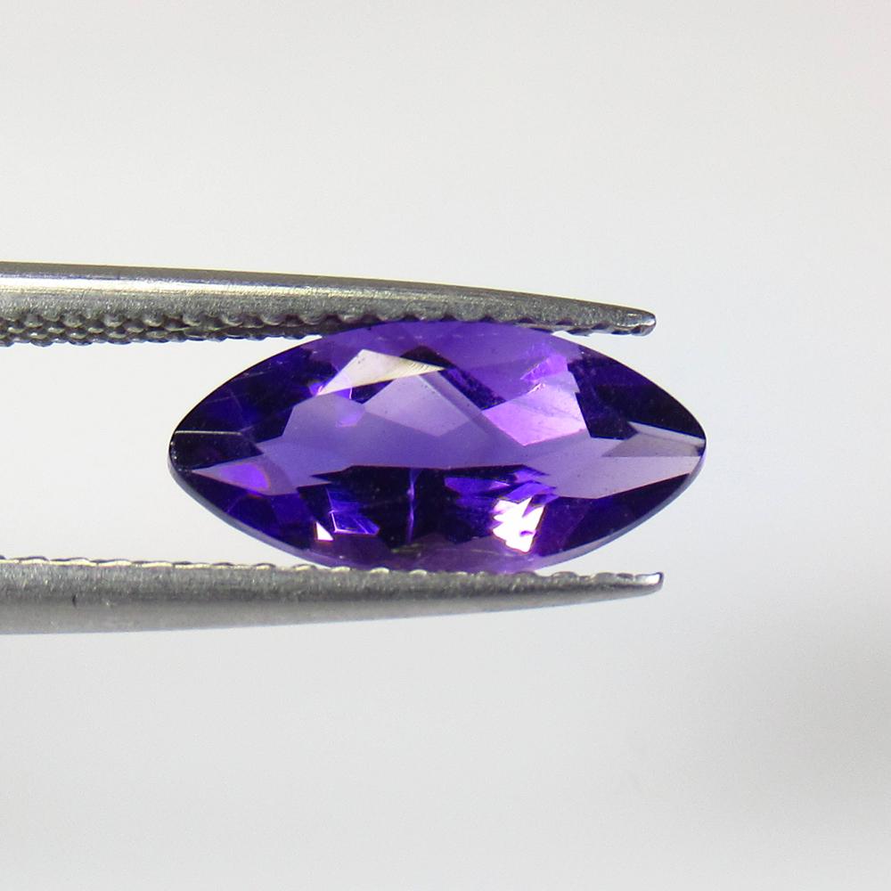 1.60 Ct Natural Purple Amethyst Marquise Cut (1 of 2)