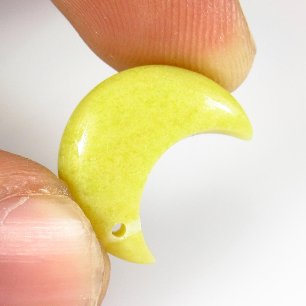 7.88 Ct Natural Drilled Jasper Quartz Half Moon Cab: No Reserve! Title: 7.88 Ct Natural Drilled Jasper Quartz Half Moon Cab Color/Clarity: Opaque Gemstone: Natural Jasper Quartz Carat Weight: 7.88 Size/Dimensions: 17.20 x 8.00 x 8.00 mm Additional Infor