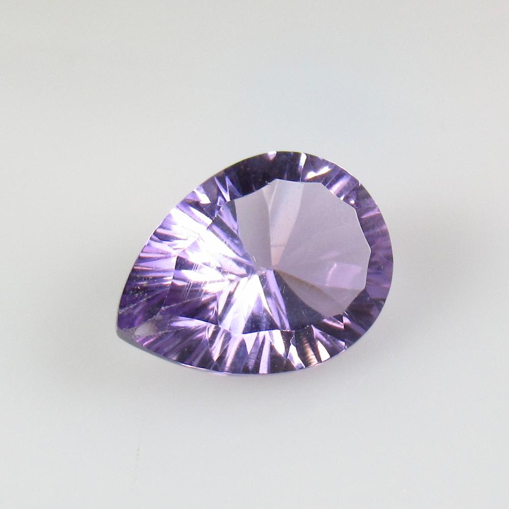 8.40 Ct Natural Purple Amethyst Concave Cut (1 of 3)
