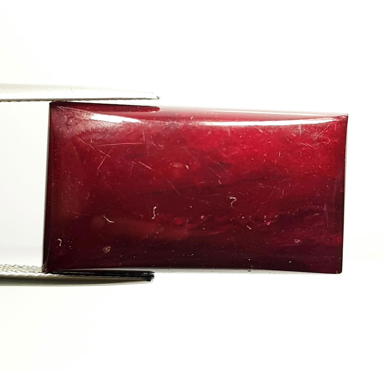 24.92 Ct Natural Red Opal (1 of 4)