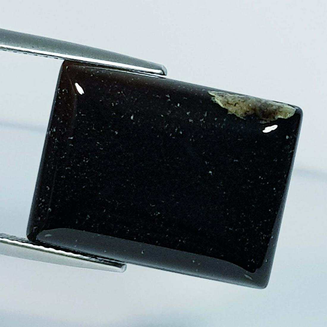 20.00 Ct Natural Black Agate (1 of 5)