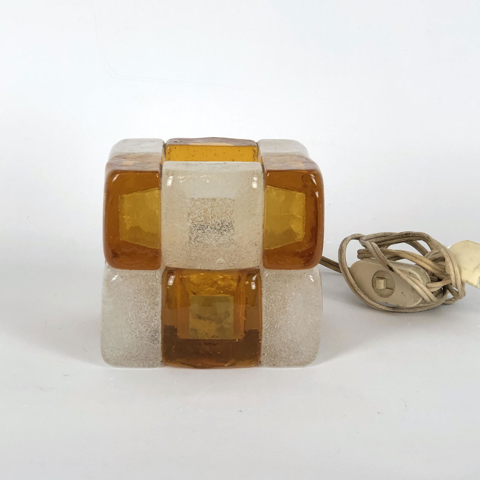 Poliarte, Midcentury Italian Murano glass table lamp (1 of 9)