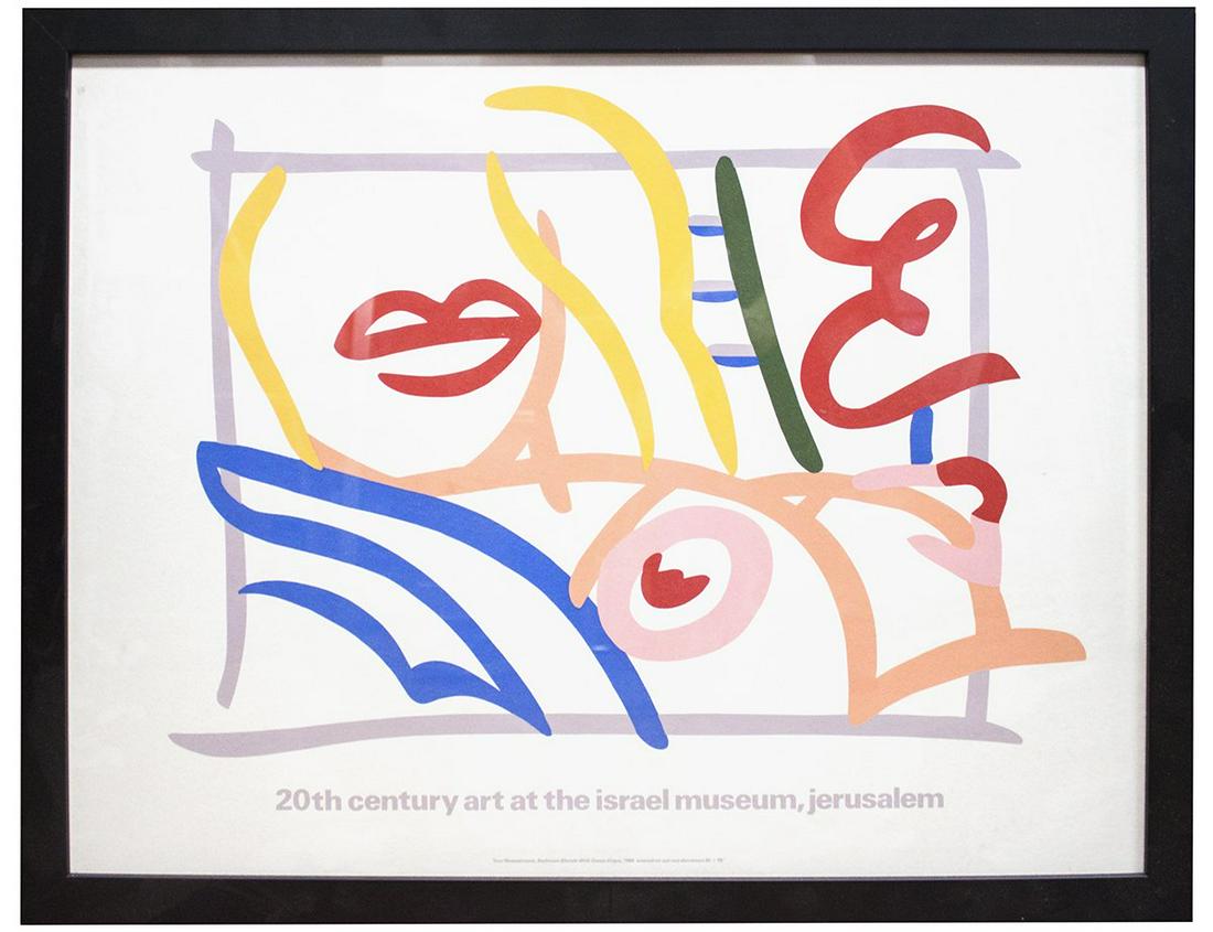Tom Wesselmann: Bedroom Blonde with Green Drape (1 of 1)