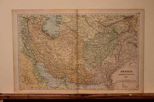 1892 Map of Persia and Afghanistan (1 of 3)