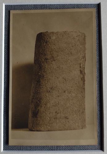 Minimalist Austere Photo of a Stone ca. 1910's (1 of 2)