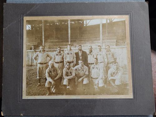 1900's MH Baseball Team Photograph (1 of 2)