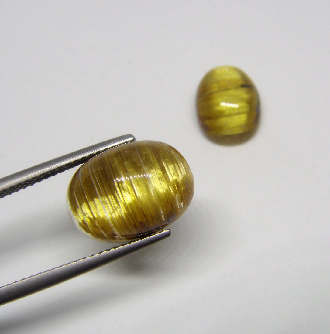 Rutile Quartz Cabochons - 11.95 ct (1 of 7)