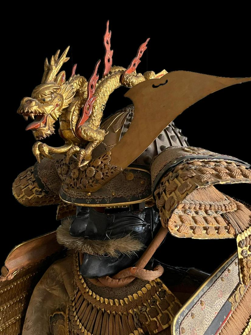 Japanese Samurai armor Gensei -Suji end of the Edo (1 of 10)