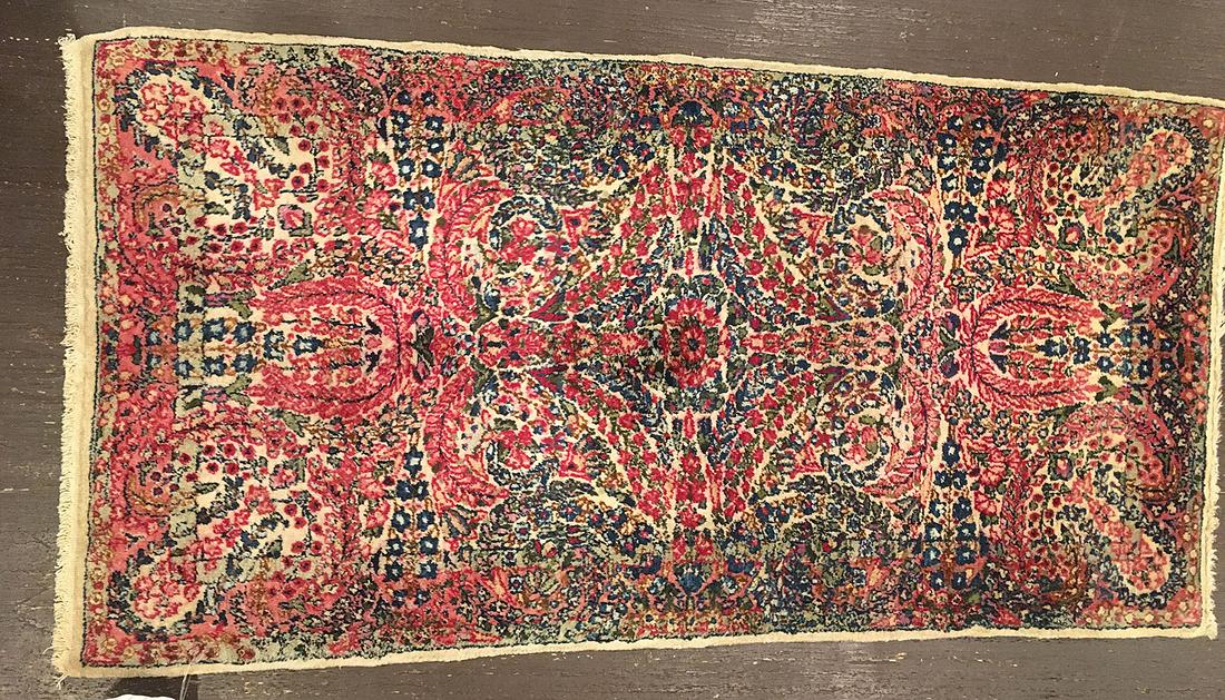 Kirman Rug 3-11x1-11 Circa 1920 (1 of 3)