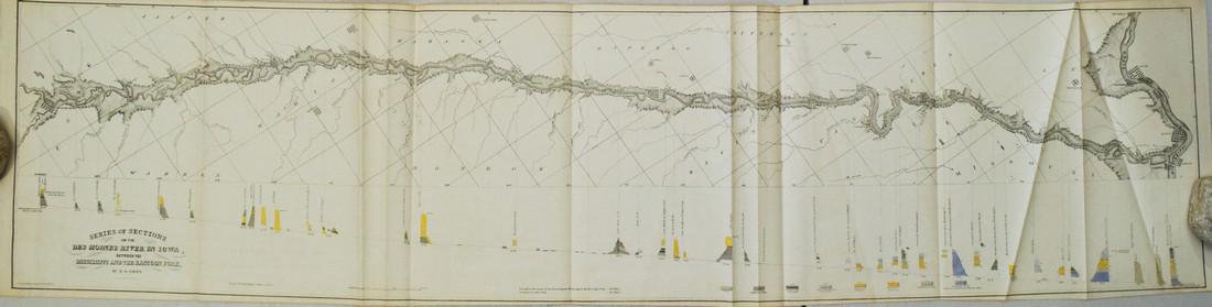 1852 Owen Map of the Des Moines River from Des Moines (1 of 1)