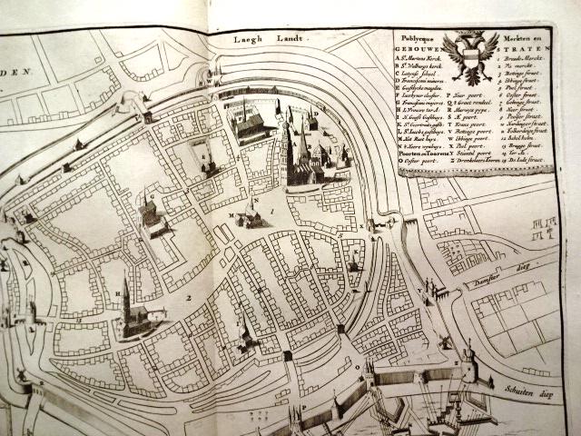 1730 Folding Plan of Groningen (1 of 2)
