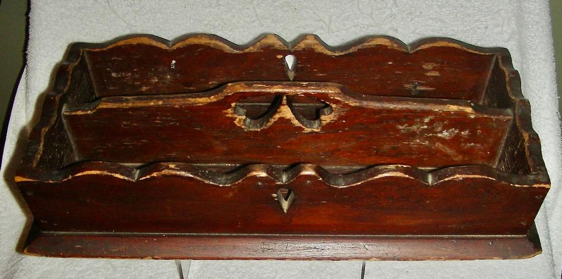 Cutlery Box w/ Double Heart Handle (1 of 9)