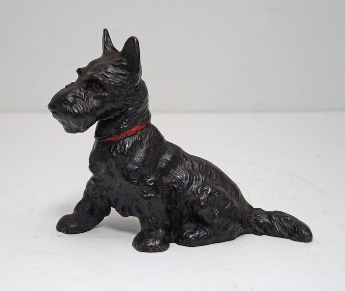 Scottie Dog Cast Iron Hubley Doorstop (1 of 5)
