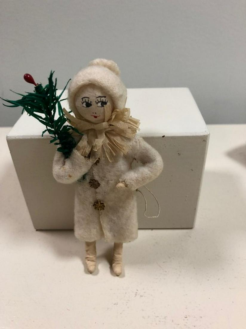 Cotton Batting Christmas Tree Ornament Child With (1 of 2)