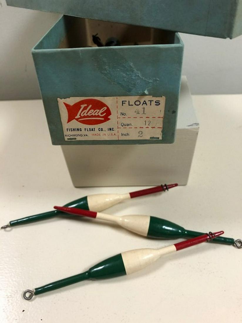 Box Of 12 Fishing Floats By The Ideal Float Comany (1 of 3)