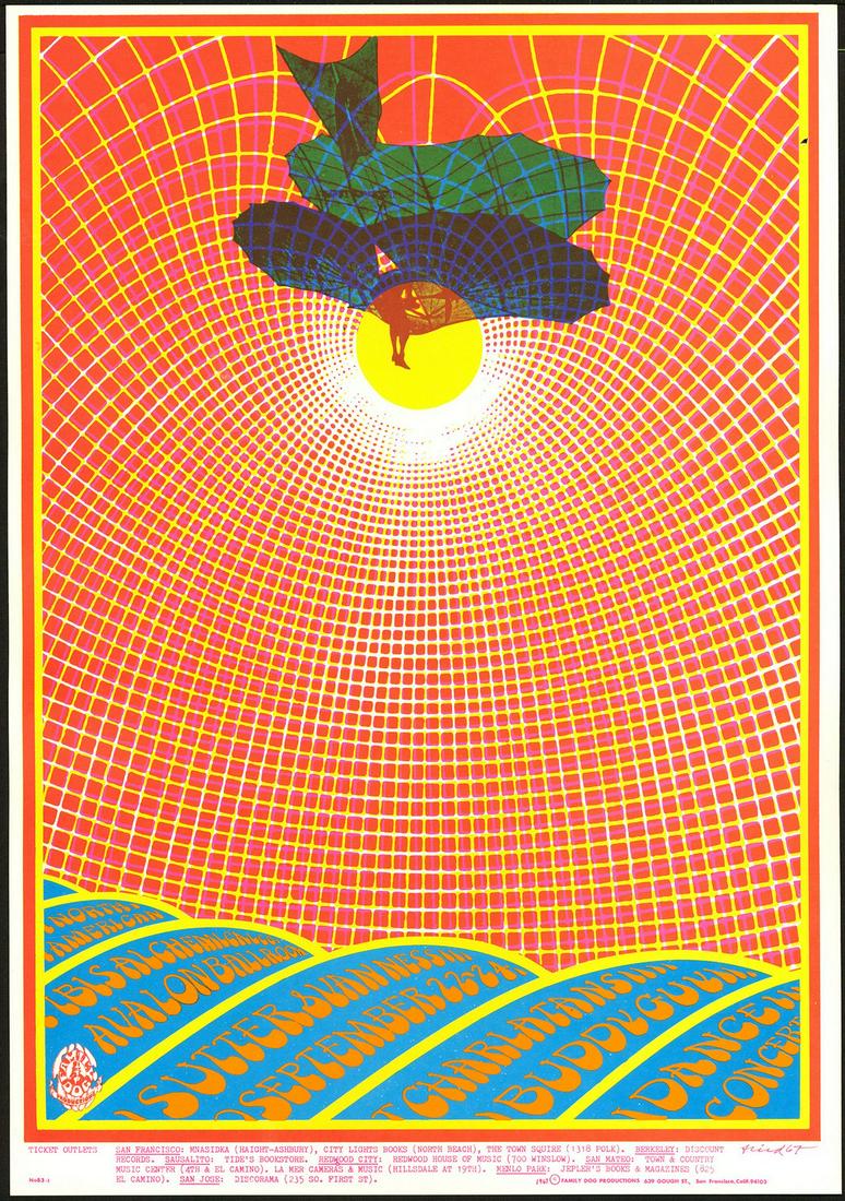 Colorful FD-83 The Charlatans Poster (1 of 1)